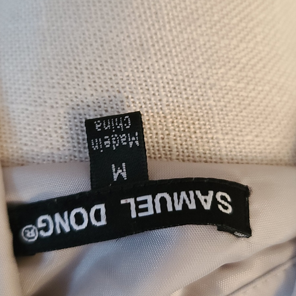 Samuel Dong Nylon Jacket Size Medium - image 5